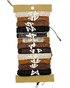 Hand Made DBL Shark Tooth Bracelet